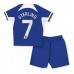 Cheap Chelsea Raheem Sterling #7 Home Football Kit Children 2023-24 Short Sleeve (+ pants)